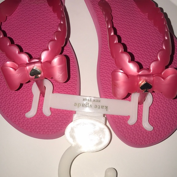 NWT Kate Spade Pink Flip Flops - Picture 2 of 6